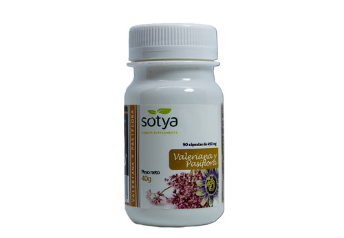 Sotya Valeriana y Pasiflora 450 Mg Caps 90u