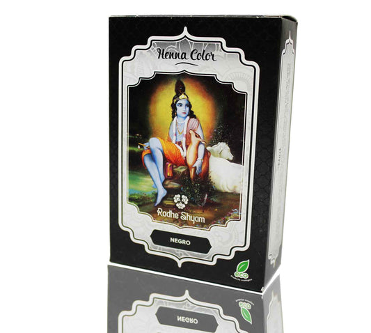 Henné Noir Polvo Radhe Shyam 100g