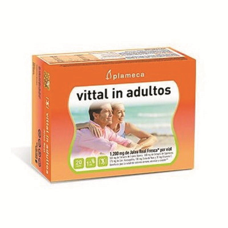 Plameca Vittal In Adultos Renovado 20 Viales