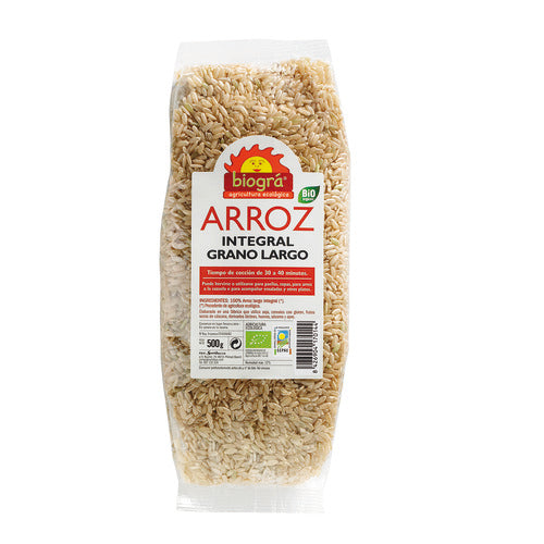 Biográ Arroz Integral Largo 500g Biogra Bio