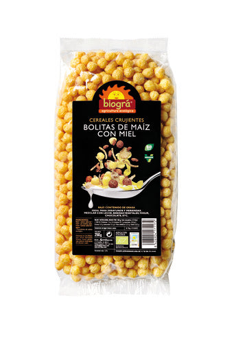 Biográ Bolitas De Maiz Con Miel 250g Biogra Bio