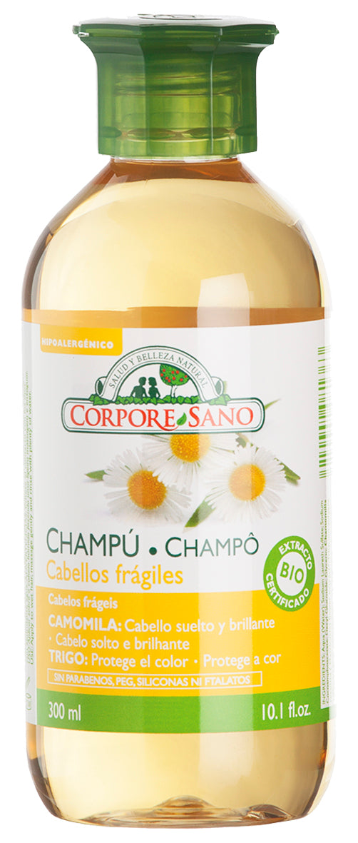 Corpore Champu Cabellos Rubios Fragiles 300ml Bio