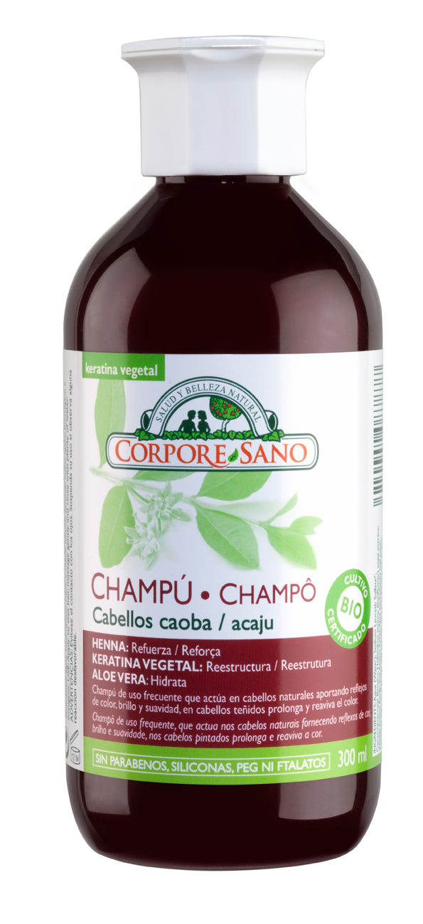 Corpore Champu Henna Cabellos Caoba 300ml Sandalo