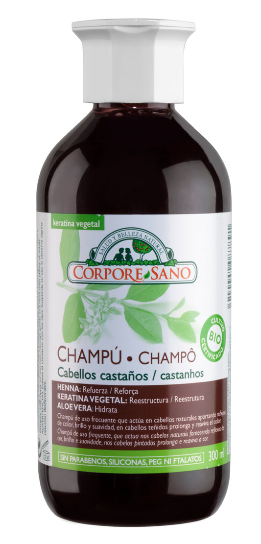 Corpore Champu Henna Cab Castaos 300ml Bio