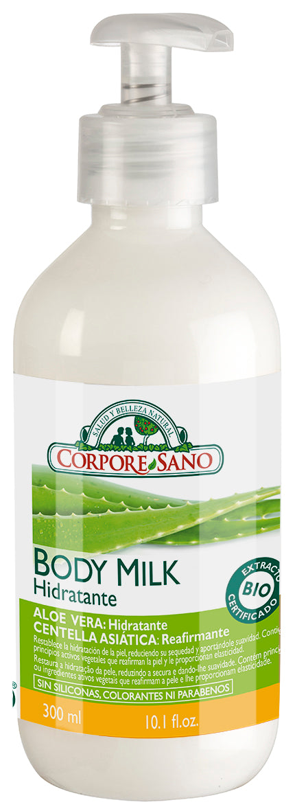 Corpore Body Milk Aloe Centella Asiat Bio 300ml