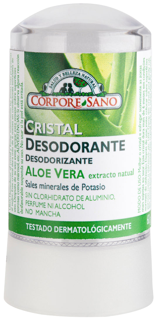 Corpore Desod Mineral Aloe 60g Alun de potassium et Aloe Ve