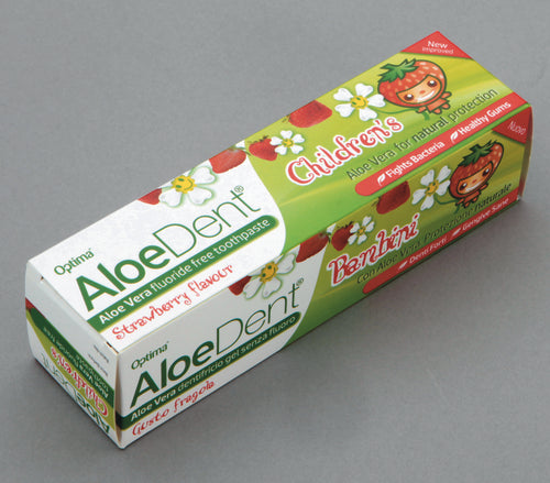 Madal Bal Pasta De Dientes Aloe Dent Nios Sabor Fresa 50ml