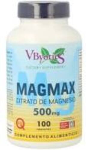 V.byotic Magmax Magnesio Citrato 500 Mg 100 Capsulas