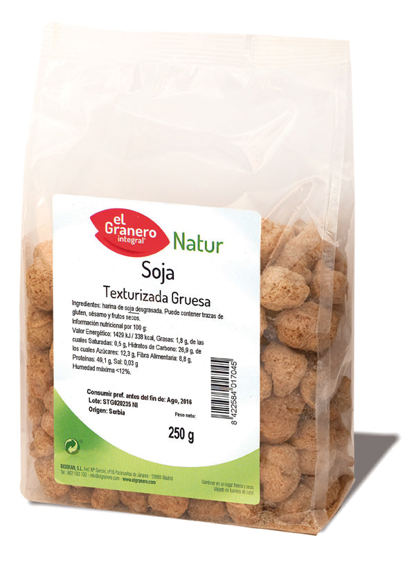 Granero Soja Texturizada Gruesa 250g
