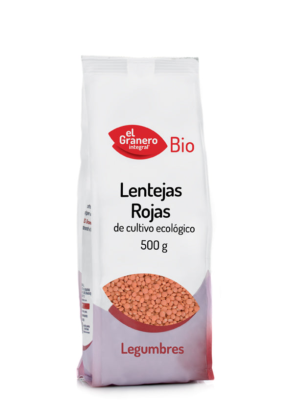 Granero Lentejas Rojas Organic 500g