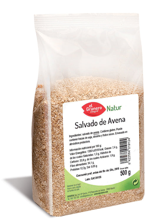 Flocons d'avoine Granero Salvado 500 g