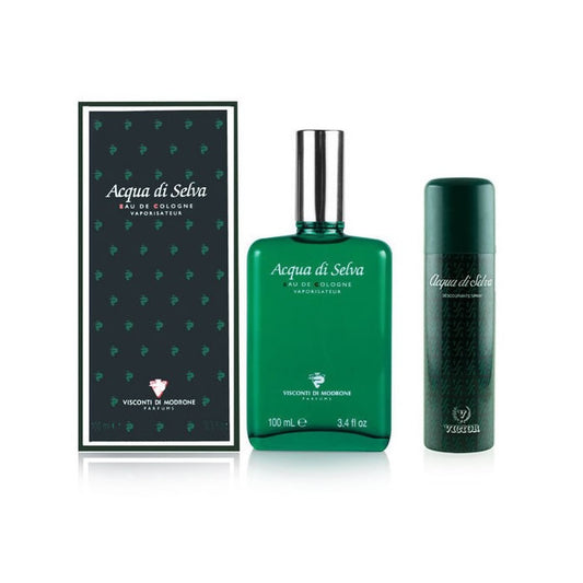 Victor Acqua Di Selva Eau De Cologne Spray 100ml Coffret 2 Pièces