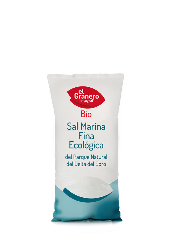 Granero Sal Marina Fina Organic 1 Kg Delta Del Ebro