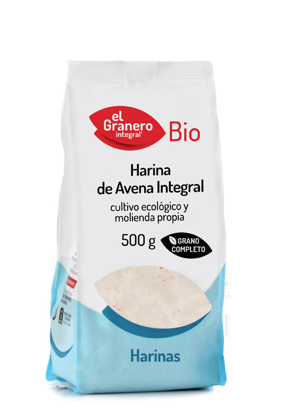 Granero Harina Avena Integral Bio 500g