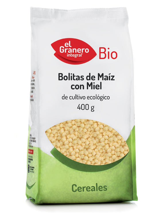 Granero Bolitas De Maiz Con Miel Bio 400g