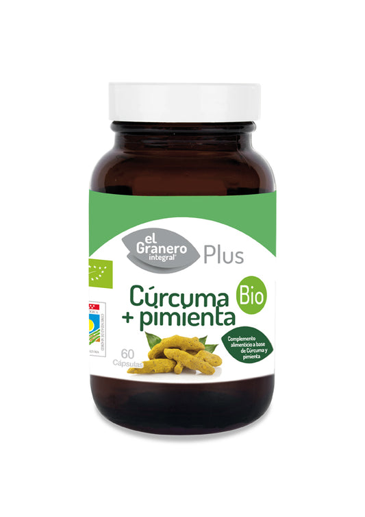 Granero S Curcuma Pimienta Bio 440 Mg 60 Caps