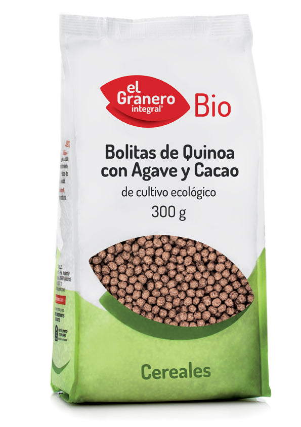 Granero Bolitas De Quinoa Con Agave y Cacao Bio 300g