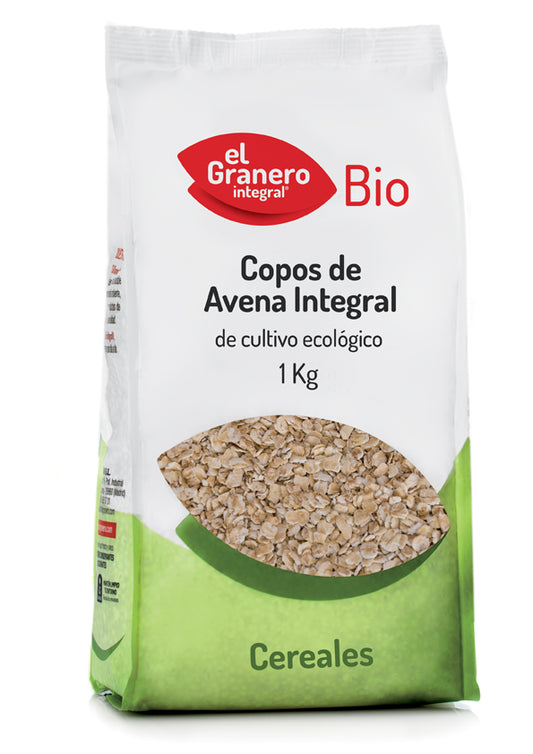 Granero Copos Avena Integral Bio 1 Kg