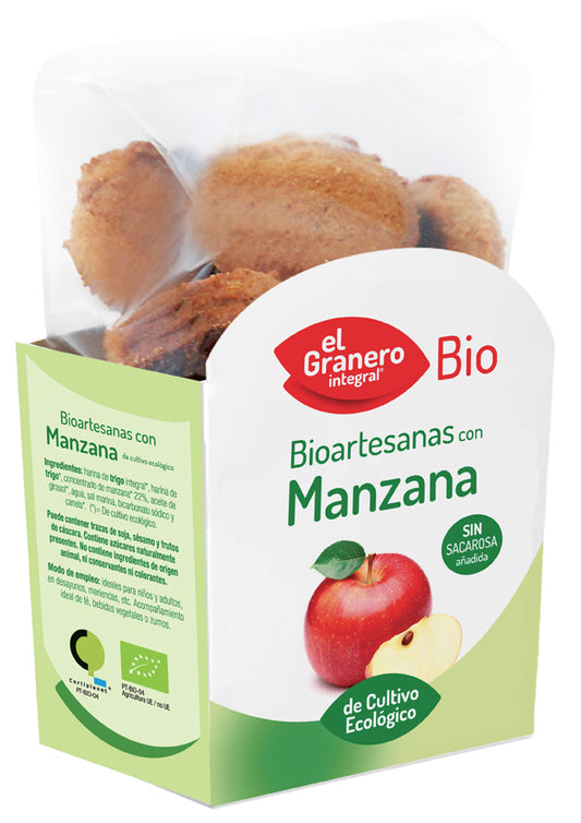 Granero Galletas Artesanas Con Manzana Bio 250g