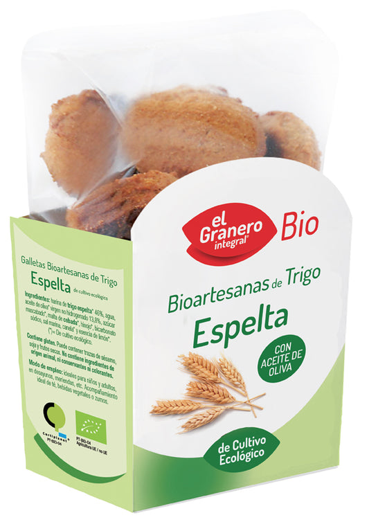 Granero Galletas Artesanas De Espelta Bio 220g