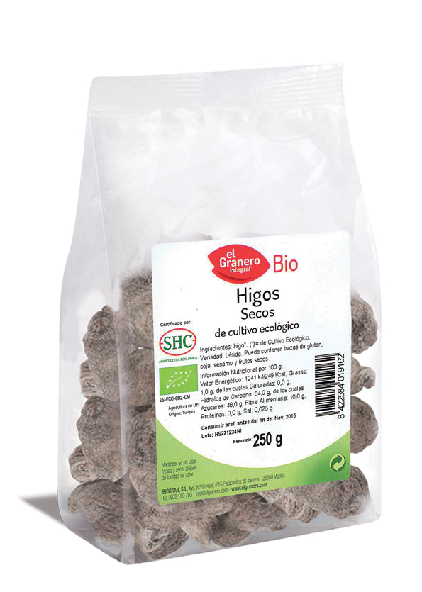 Granero Higos Secos Bio 250g