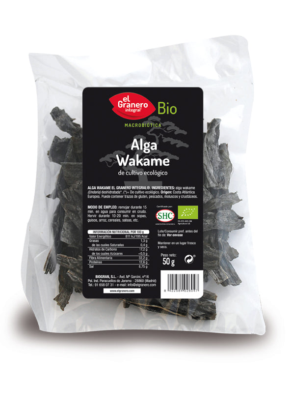 Granero Alga Wakame Bio 50g