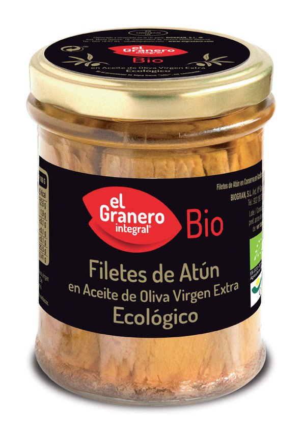 Granero Filetes De Atun Bio 195g