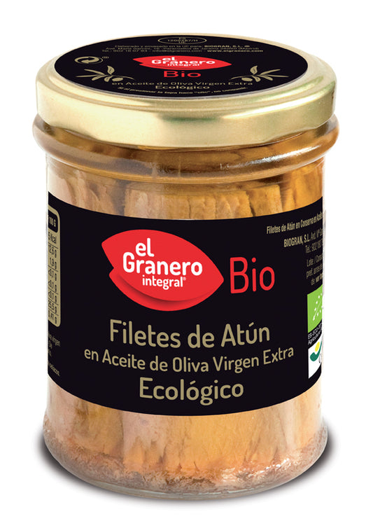 Granero Filetes De Atun Organic 195g