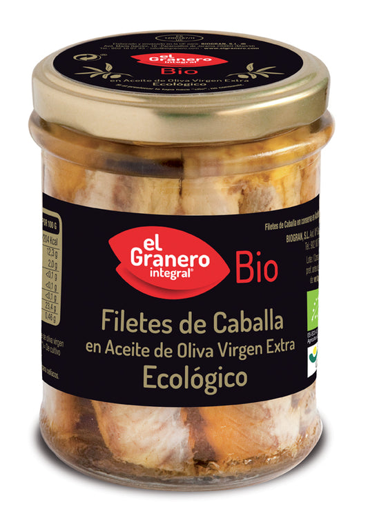 Granero Filetes De Caballa Organic 195g