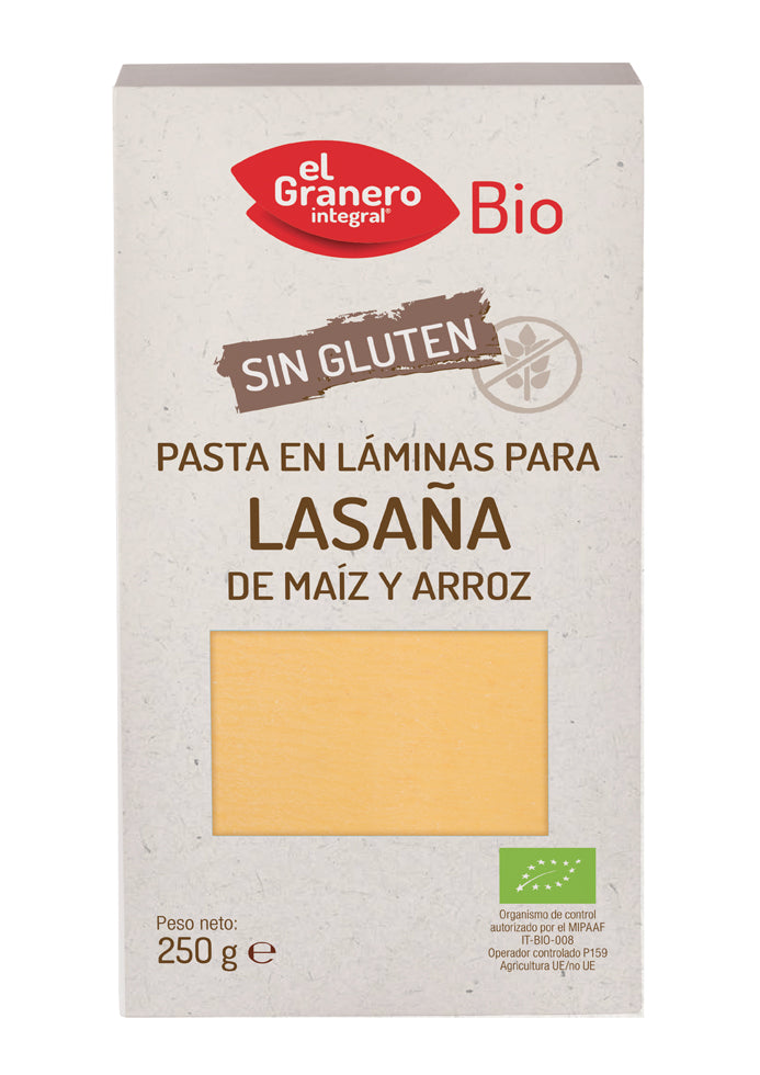Granero Laminas Lasaa Sin Gluten Bio 250g