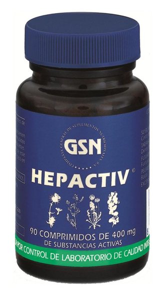 Gsn Hepactiv 400 mg 90 comprimés