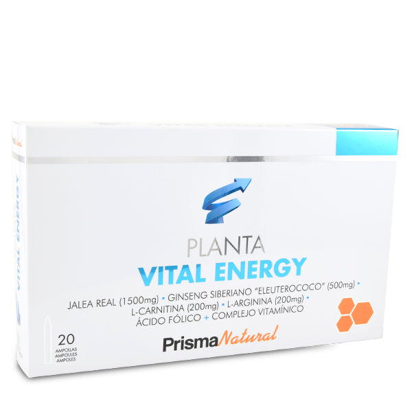 Prisma Nat Plantavital - Energy 20 Ampoules 10ml