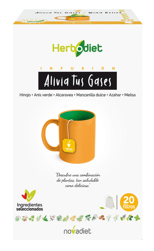 Novadiet Herbodiet Alivia Tus Gaz 20