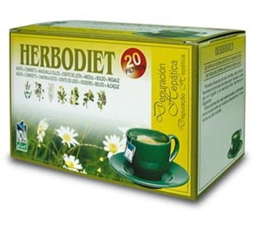 Novadiet Herbodiet Depur Hepatica 20fils