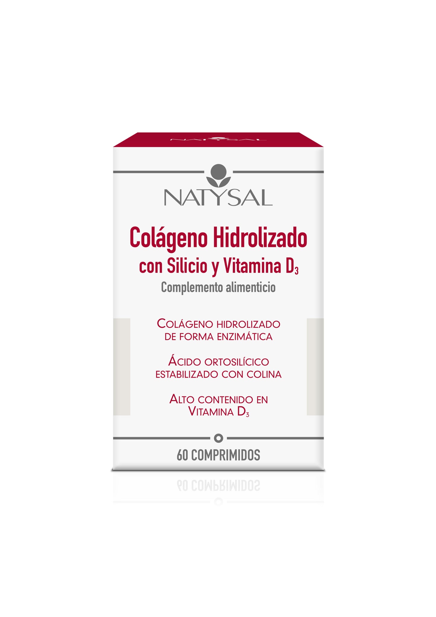 Natysal Colageno Con Silicio Vit D3 60 Comp
