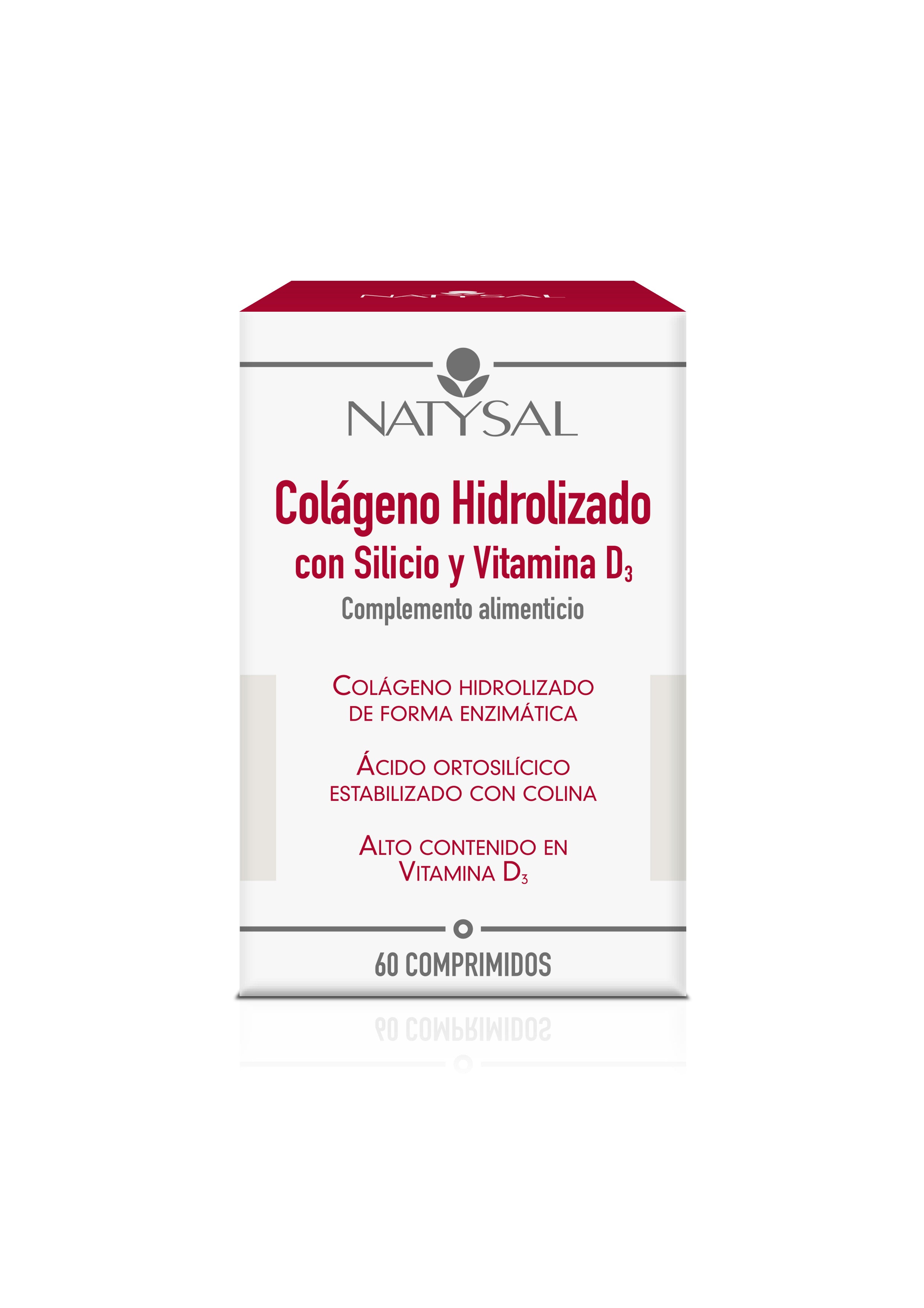 Natysal Colageno Con Silicio Vit D3 60 Comp