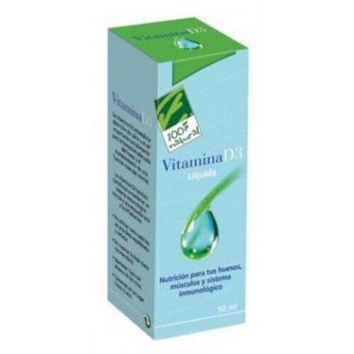 100% nature 100 Nature 100 Nature 100 Nature Vitamin D3 Liquid 50ml