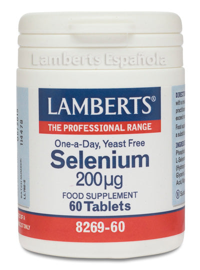 Lamberts Selenio 200-Ug 60 Tabs