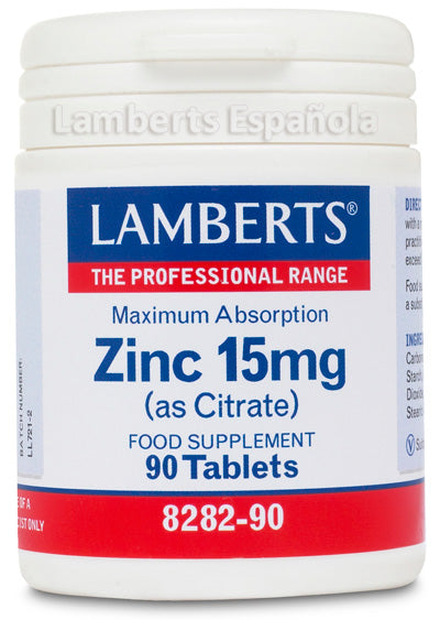 Lamberts Zinc 15 Mg 90 Tabs