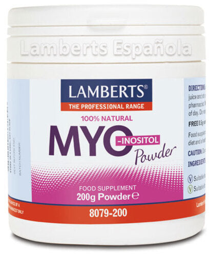 Lamberts Myoinositol Polvo 100 Natural 200g