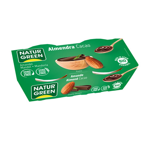 Chocolat aux amandes Naturgreen 2 x 125 g