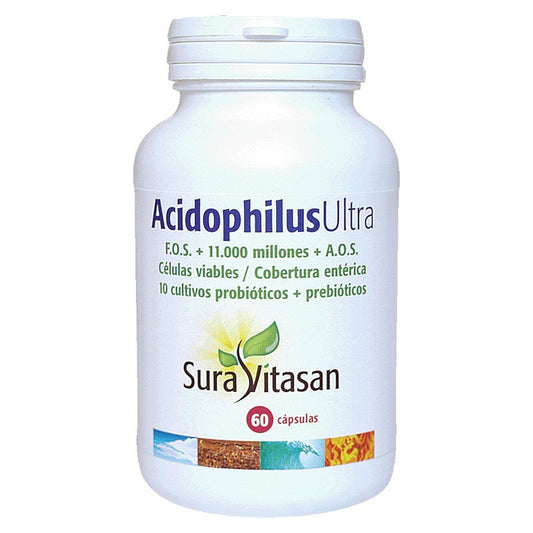 Sura Vitas Acidophilus Ultra 60 Capsulas