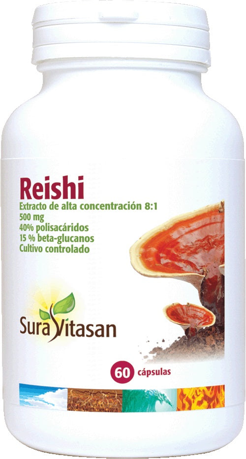 Sura Vitas Reishi 500 mg 60 gélules