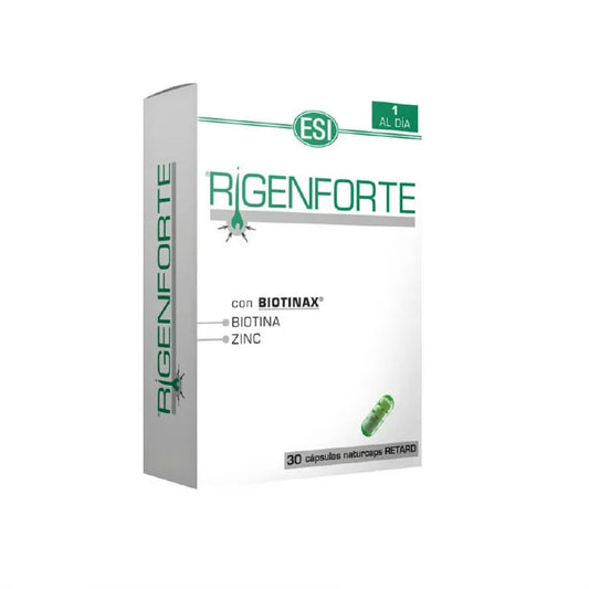 Trepatdiet Rigenforte avec Biotinax 30 gélules