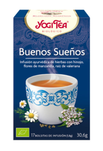 Yogi Tea Buenos Sueos 17 Bolsitas X 1,8g