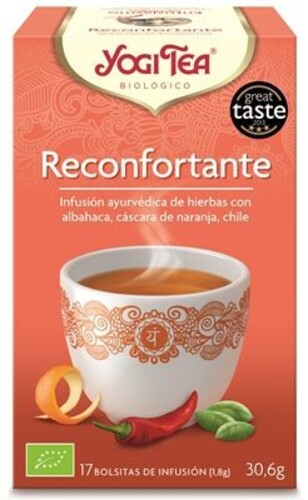 Yogi Tea Alegria De Vivir Réconfortable 17 Bols