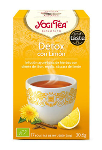 Yogi Tea Detox Con Limon 17 X 1,8g