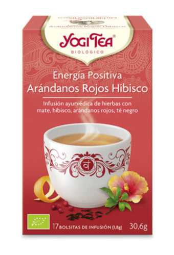 Yogi Tea Energia Positiva Arandanos Hibisco 17 X 1