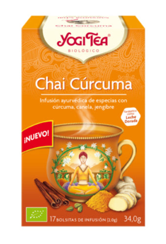 Yogi Tea Chai Curcuma 17 Bolsitas X 2g