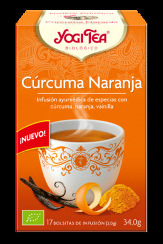 Yogi Tea Turmeric Naranja 17 X 2g